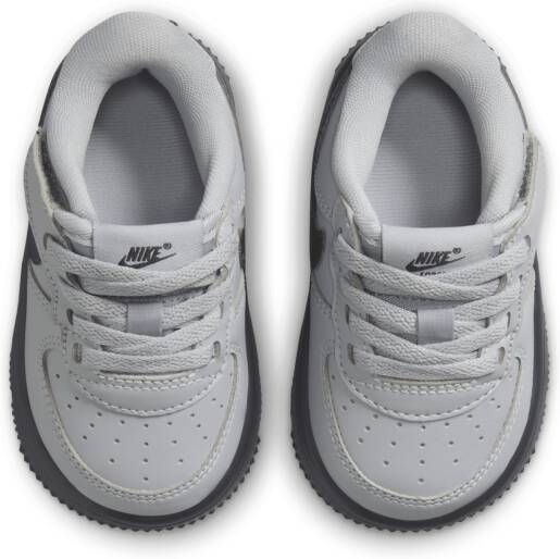 Nike Air Force Unisex Schoenen Grijs Maat: 18.5 Synthetisch Leer Foot Locker - Foto 4
