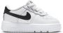 Nike Air Force Unisex Schoenen Wit Maat: 19.5 Leer Foot Locker - Thumbnail 3