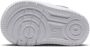 Nike Air Force Unisex Schoenen Wit Maat: 18.5 Leer Foot Locker - Thumbnail 4