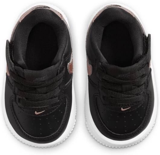 Nike Force 1 Low SE EasyOn schoenen voor baby's peuters Zwart