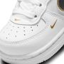 Nike Air Force 1 Lv8 (td) Basketball Schoenen white black metallic gold white maat: 23.5 beschikbare maaten:17 18.5 19.5 21 22 23.5 25 26 27 - Thumbnail 6