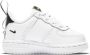 Nike Force 1 LV8 Utility Schoen voor baby's peuters White Black Tour Yellow White - Thumbnail 6