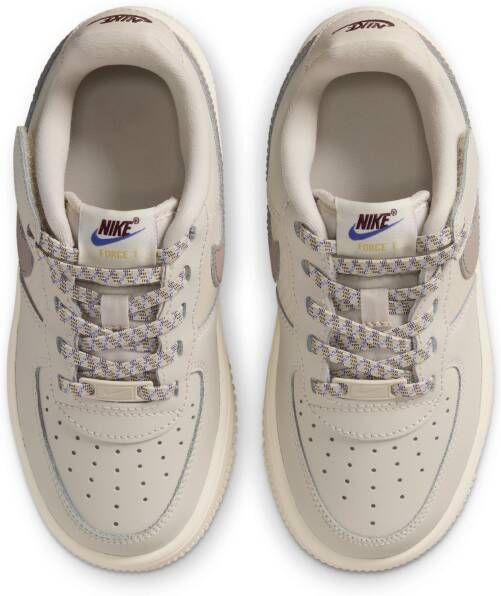Nike Force 1 Low LV8 EasyOn kleuterschoenen Bruin