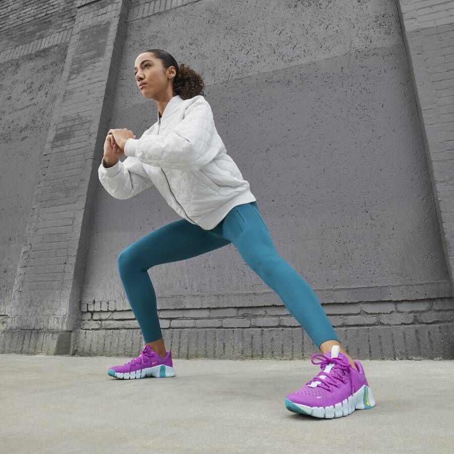 Nike Free Metcon 5 work-outschoenen voor dames Paars