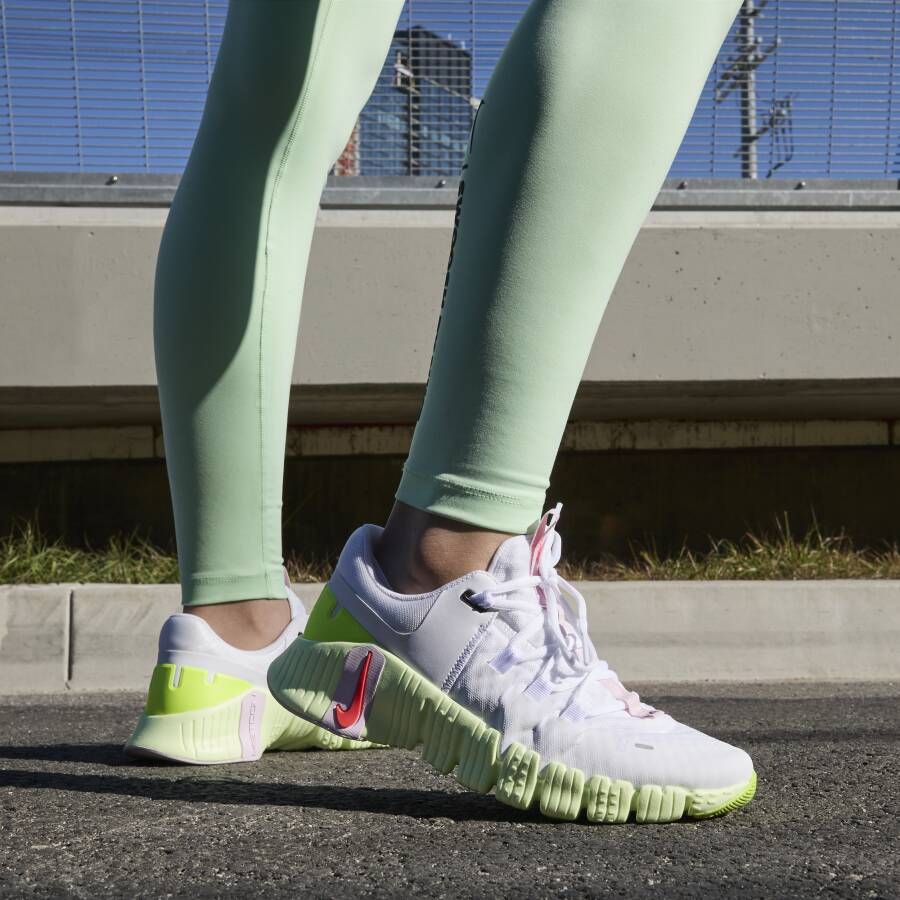 Nike Free Metcon 5 work-outschoenen voor dames Wit