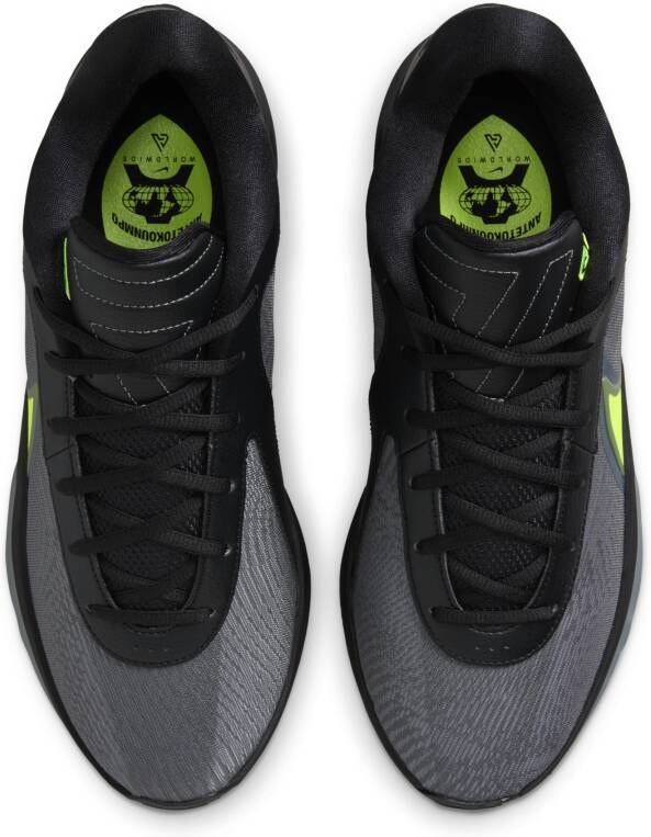 Nike Giannis Freak 6 Basketbalschoenen Zwart Black Heren - Foto 4
