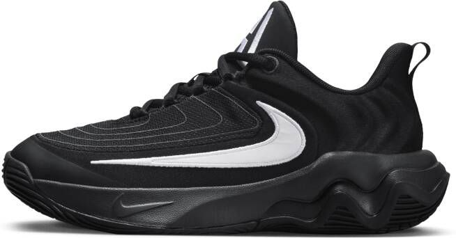 Nike Giannis Immortality 4 basketbalschoenen voor kids Zwart