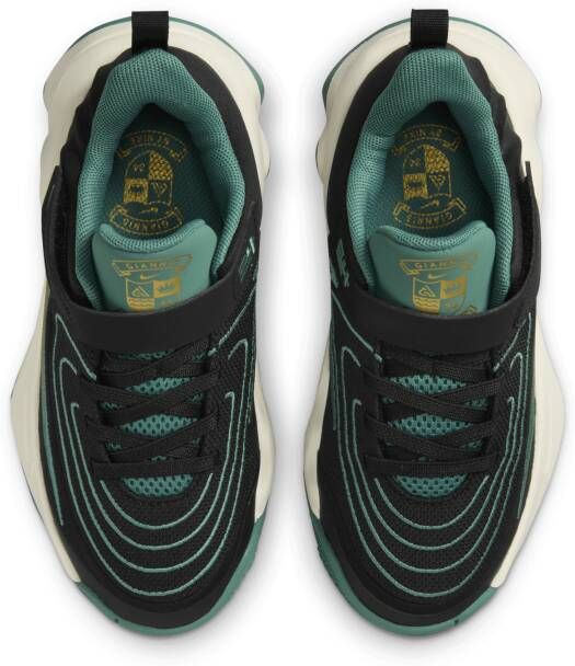 Nike Giannis Immortality 4 kleuterschoenen Zwart