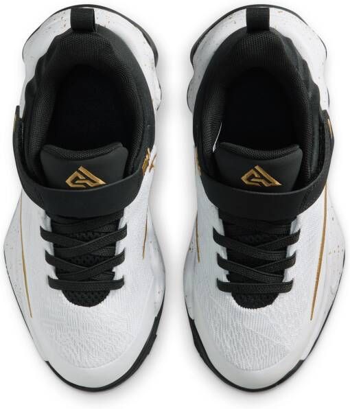 Nike Giannis Immortality 4 kleuterschoenen Zwart