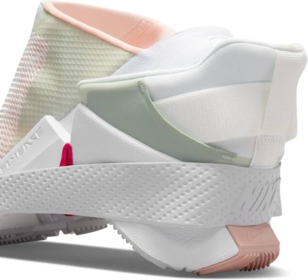 Nike Go FlyEase Eenvoudig aan en uit te trekken schoenen Wit