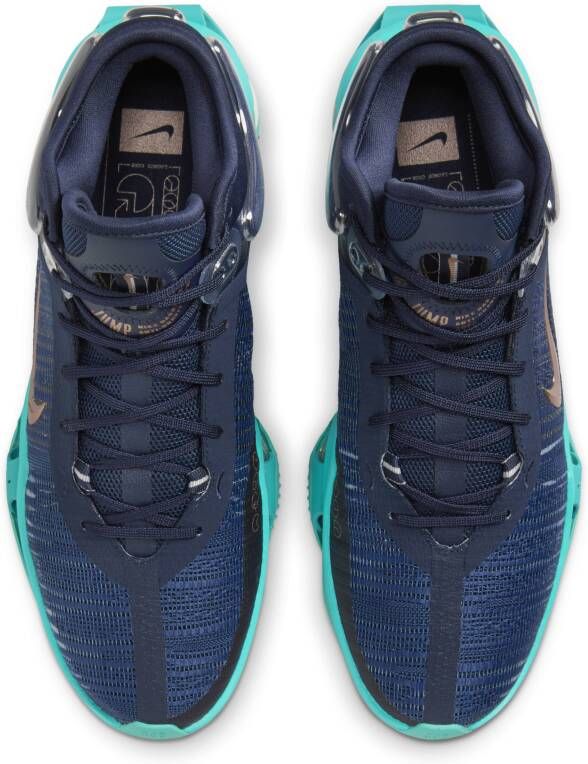 Nike G.T. Jump 2 basketbalschoenen voor heren Blauw - Foto 4