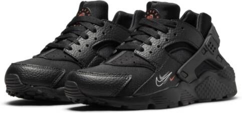 Nike Huarache Run Kinderschoenen Zwart