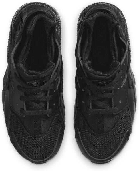 Nike Huarache Run Kleuterschoenen Zwart