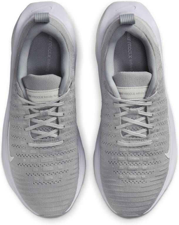 Nike InfinityRN 4 hardloopschoenen voor dames (straat) Grijs