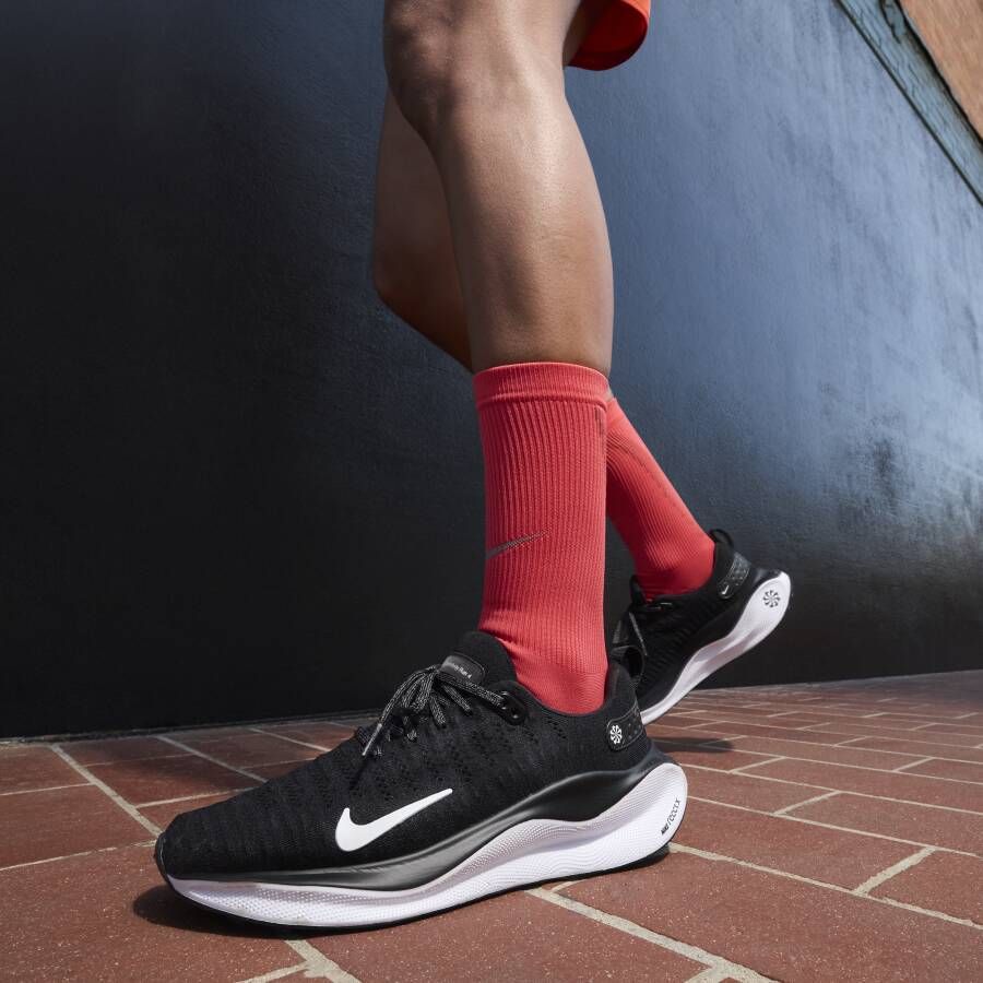 Nike InfinityRN 4 hardloopschoenen voor dames (straat) Zwart