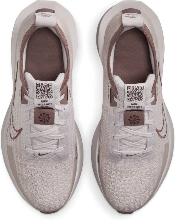 Nike Interact Run hardloopschoenen voor dames (straat) Paars