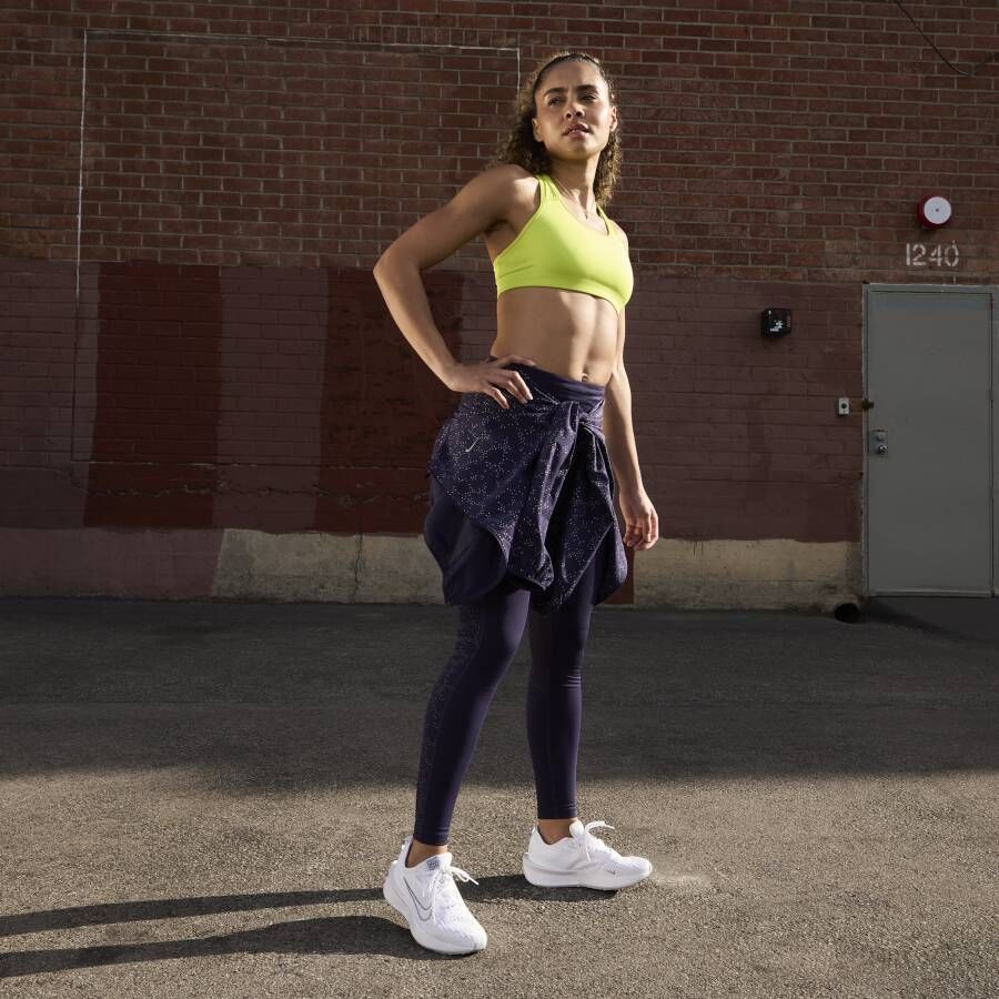 Nike Interact Run hardloopschoenen voor dames (straat) Wit