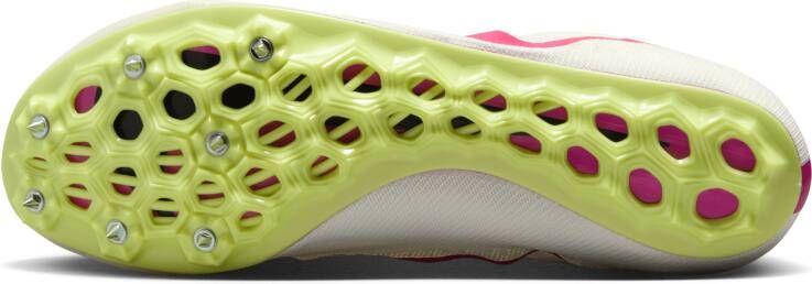Nike Zoom Ja Fly 4 track and field sprinting spikes Wit
