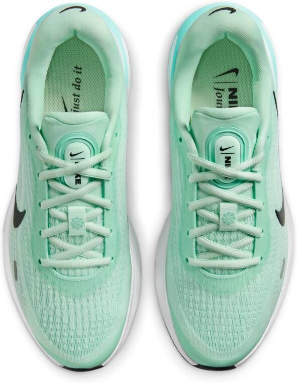 Nike Journey Run hardloopschoenen voor dames (straat) Groen - Foto 4