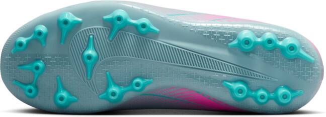 Nike Jr. Mercurial Superfly 10 Academy high top voetbalschoenen voor kleuters kids (kunstgras) Grijs