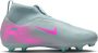 Nike Jr. Mercurial Superfly 10 Academy high-top voetbalschoenen voor kleuters kids (meerdere ondergronden) Grijs - Thumbnail 4