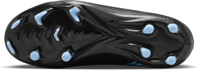 Nike Jr. Mercurial Superfly 10 Academy high-top voetbalschoenen voor kleuters kids (meerdere ondergronden) Zwart