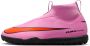 Nike Jr. Mercurial Superfly 10 Academy high top voetbalschoenen voor kleuters kids (turf) Roze - Thumbnail 1