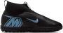 Nike Jr. Mercurial Superfly 10 Academy high top voetbalschoenen voor kleuters kids (turf) Zwart - Thumbnail 3