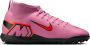 Nike Jr. Mercurial Superfly 10 Club high-top voetbalschoenen voor kleuters kids (turf) Roze - Thumbnail 3