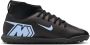 Nike Jr. Mercurial Superfly 10 Club high-top voetbalschoenen voor kleuters kids (turf) Zwart - Thumbnail 3