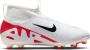 Nike Jr. Mercurial Superfly 9 Academy high top voetbalschoenen voor kleuters kids (meerdere ondergronden) Rood - Thumbnail 3