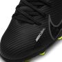 Nike Jr. Mercurial Superfly 9 Club FG MG Voetbalschoen voor kleuters kids(meerdere ondergronden) Zwart - Thumbnail 5