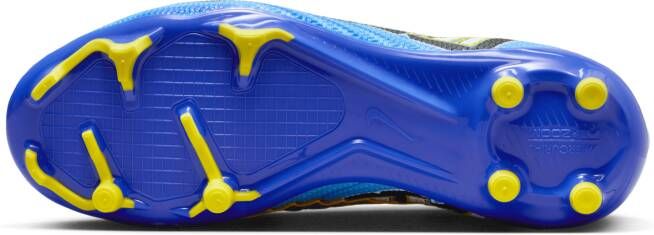 Nike Jr. Mercurial Superfly 9 Pro KM FG MG high-top voetbalschoen voor kleuters kids (meerdere ondergronden) Blauw