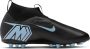 Nike Jr. Mercurial Superfly 10 Academy high-top voetbalschoenen voor kleuters kids (kunstgras) Zwart - Thumbnail 3
