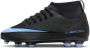 Nike Jr. Mercurial Superfly 10 Club high-top voetbalschoenen voor kleuters kids (meerdere ondergronden) Zwart - Thumbnail 1