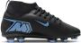 Nike Jr. Mercurial Superfly 10 Club high-top voetbalschoenen voor kleuters kids (meerdere ondergronden) Zwart - Thumbnail 3