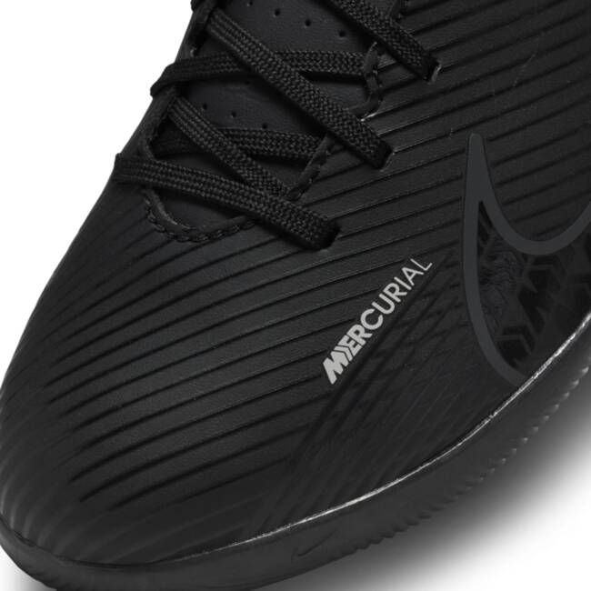 Nike Jr. Mercurial Vapor 15 Club IC Zaalvoetbalschoenen voor kleuters kids Zwart