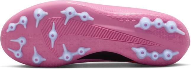 Nike Jr. Mercurial Vapor 16 Academy low top voetbalschoenen voor kleuters kids (kunstgras) Roze