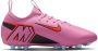 Nike Jr. Mercurial Vapor 16 Academy low top voetbalschoenen voor kleuters kids (kunstgras) Roze - Thumbnail 3