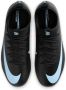 Nike Jr. Mercurial Vapor 16 Academy low-top voetbalschoenen voor kleuters kids (meerdere ondergronden) Zwart - Thumbnail 4