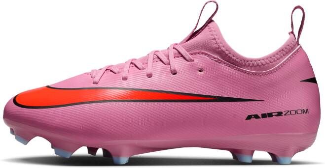 Nike Jr. Mercurial Vapor 16 Academy low-top voetbalschoenen voor kleuters kids (meerdere ondergronden) Roze