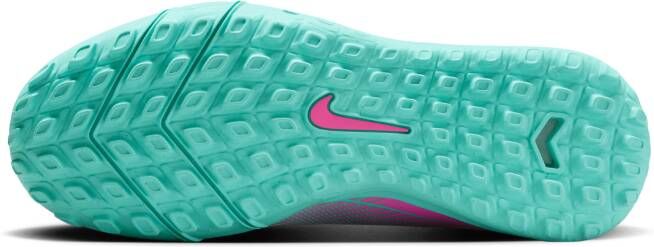 Nike Jr. Mercurial Vapor 16 Academy low top voetbalschoenen voor kleuters kids (turf) Grijs - Foto 2