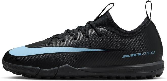 Nike Jr. Mercurial Vapor 16 Academy low top voetbalschoenen voor kleuters kids (turf) Zwart