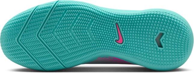 Nike Jr. Mercurial Vapor 16 Academy low top zaalvoetbalschoenen voor kleuters kids Grijs