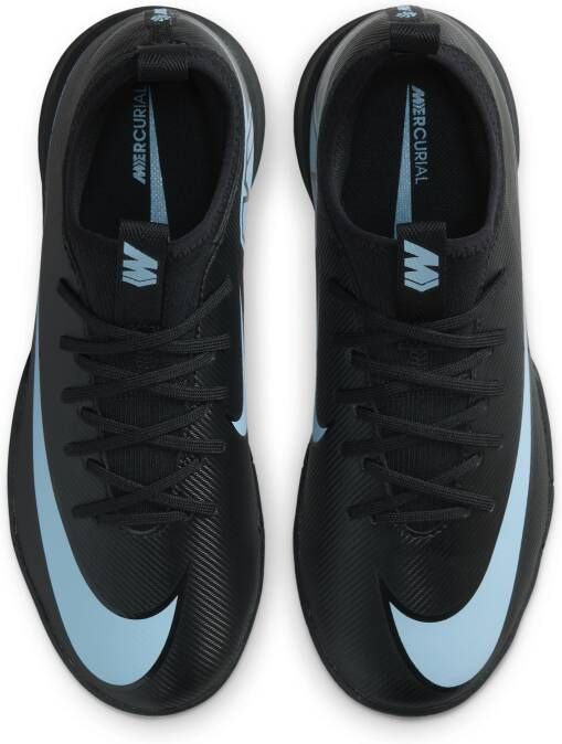 Nike Jr. Mercurial Vapor 16 Academy low top zaalvoetbalschoenen voor kleuters kids Zwart