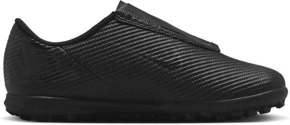 Nike Jr. Mercurial Vapor 16 Club low-top voetbalschoenen voor kleuters (turf) Zwart - Foto 3