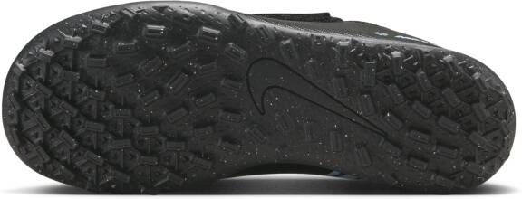 Nike Jr. Mercurial Vapor 16 Club low-top voetbalschoenen voor kleuters (turf) Zwart - Foto 2