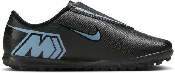 Nike Jr. Mercurial Vapor 16 Club low-top voetbalschoenen voor kleuters (turf) Zwart - Foto 3