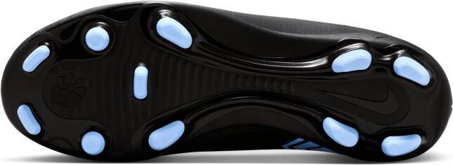 Nike Jr. Mercurial Vapor 16 Club low top voetbalschoenen voor kleuters kids (meerdere ondergronden) Zwart