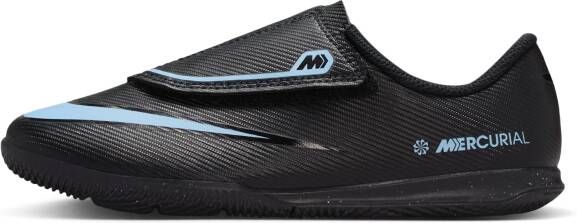 Nike Jr. Mercurial Vapor 16 Club low-top zaalvoetbalschoenen voor kleuters Zwart
